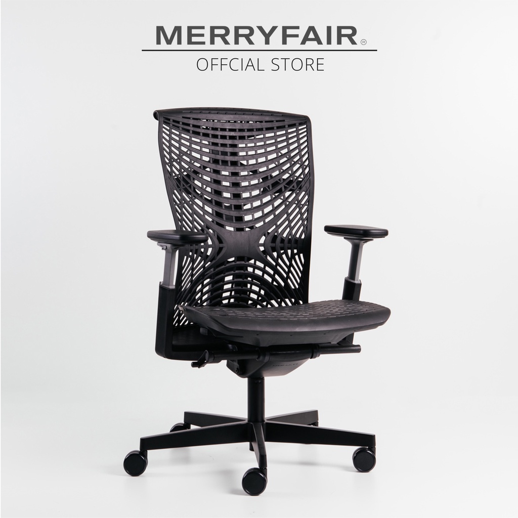 MERRYFAIR REYA Chair Black Shopee Malaysia