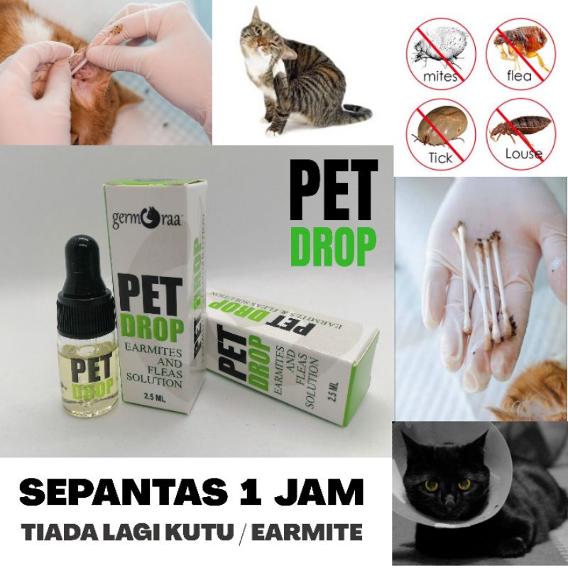 ✐♀EAR MITES u0026 ANTI-FLEA SOLUTION - UBAT KUTU KUCING / ANJING 