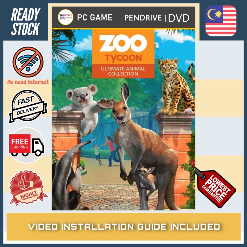 PC Game] Zoo Tycoon Ultimate Animal Collection - Offline [DVD | Pendrive] |  Shopee Malaysia