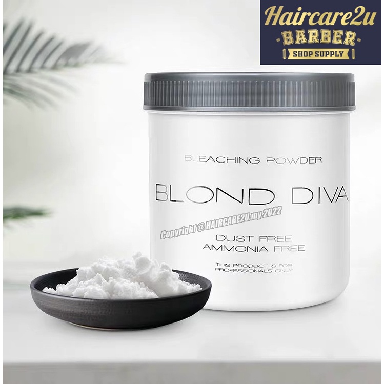 500g Blond Diva Dust & Ammonia Free Hair Dye Bleaching Powder Shopee