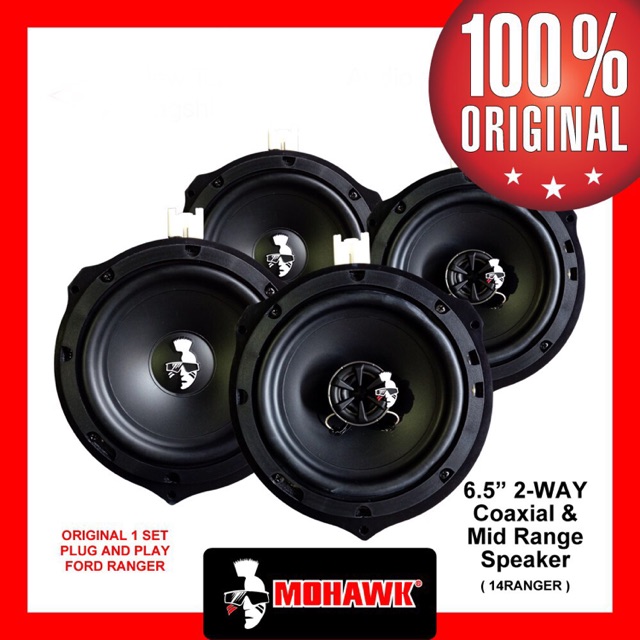 Mohawk Car Audio Oem Series Speaker ** Ford Range 2014 ** Shopee Malaysia
