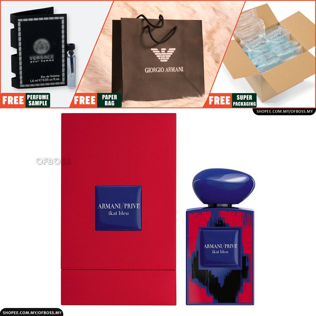 Giorgio Armani/Prive Ikat Bleu 100 ml Eau De Parfum EDP For Unisex | Shopee  Malaysia