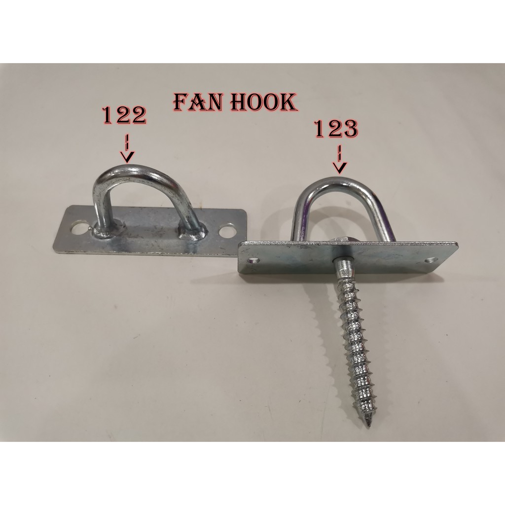 FAN HOOK 122/123 (CEILING FAN HOOK) Shopee Malaysia