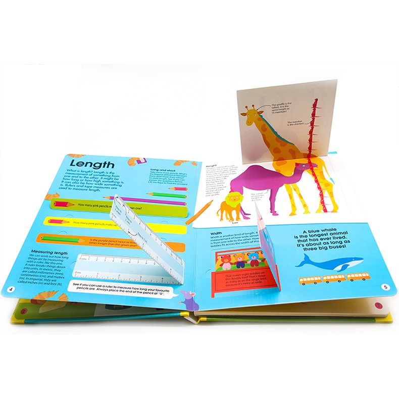 Imported English Original Genuine Dk Children S Encyclopedia Series How To Measure Everything How To Measure Everything English Original Picture Book Fun Math Measurement Diagram Cardboard Book Turn Over The Book Shopee