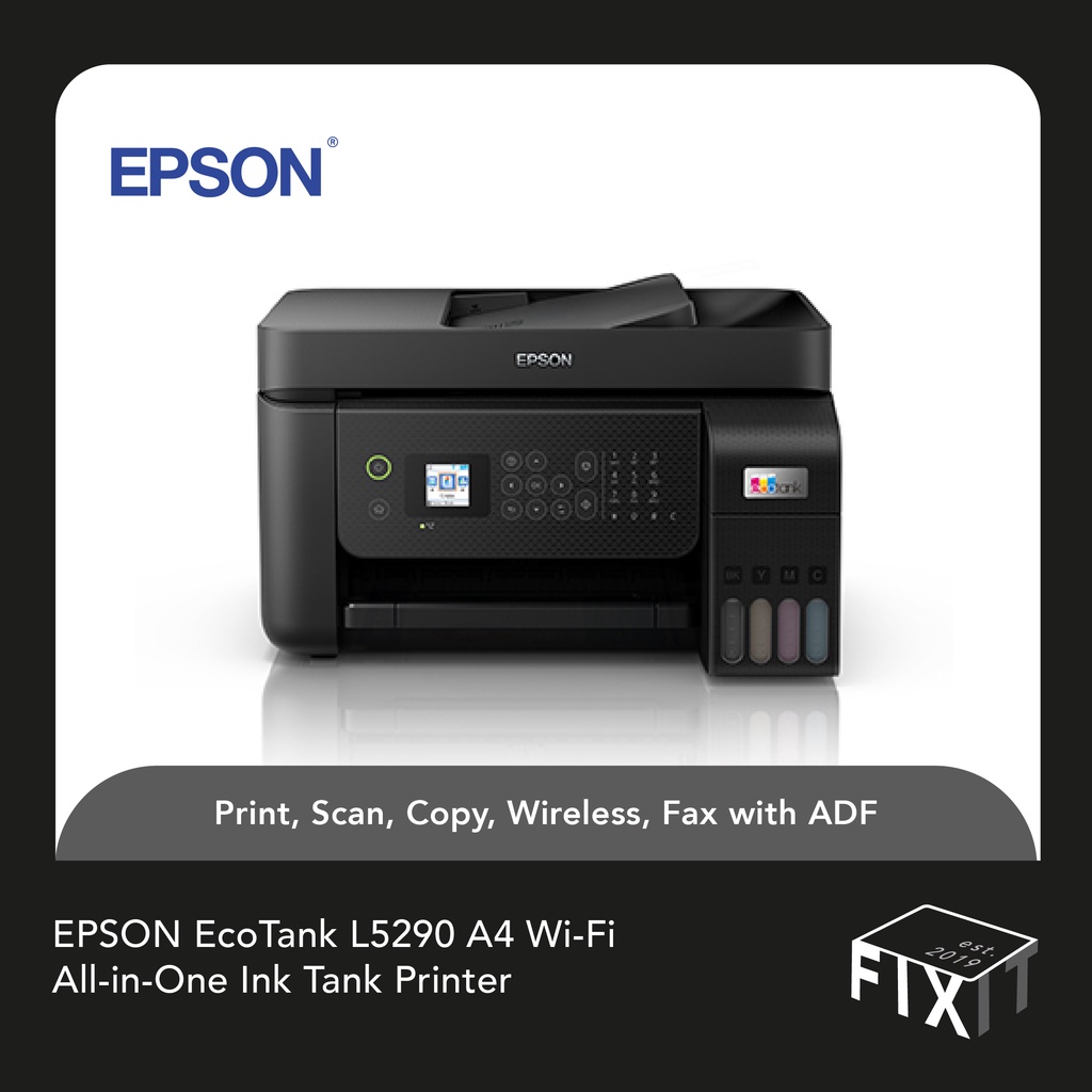 EPSON ECOTANK L5290 (WIRELESS) AIO INK TANK PRINTER Shopee Malaysia
