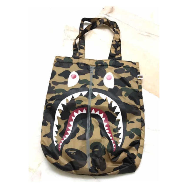 bape bag shark