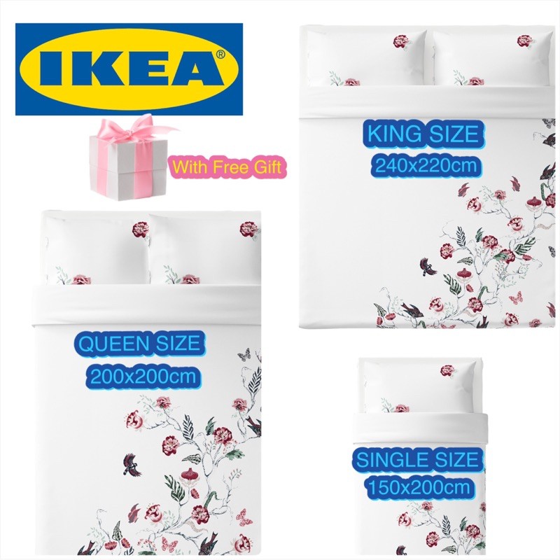 Jattelilja Ikea Duvet Cover And, Ikea Duvet Cover Sizing