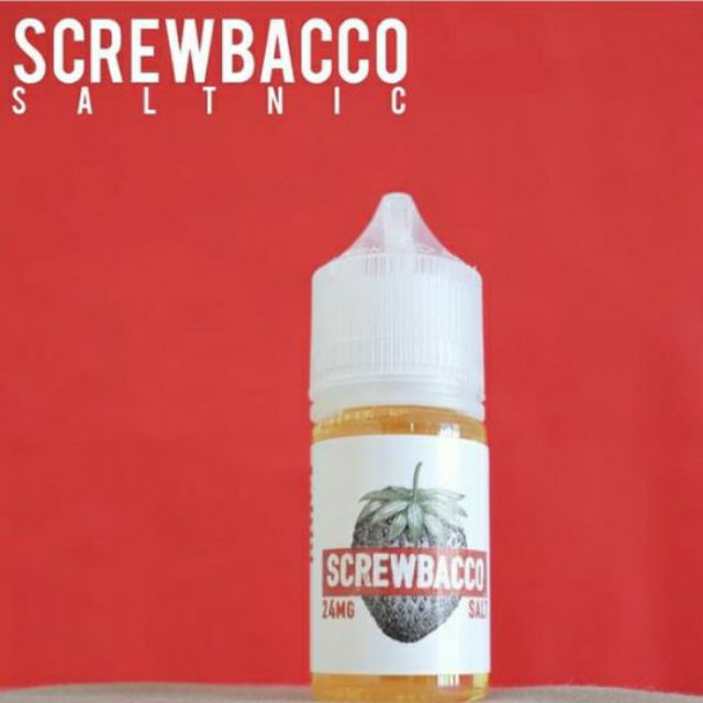 Screwbacco Salt Ejuice 30ml Usa Salts By The Steam Factory Shopee Malaysia