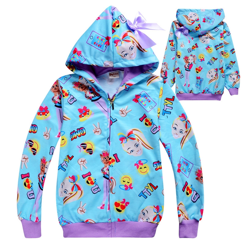 girls hooded tops