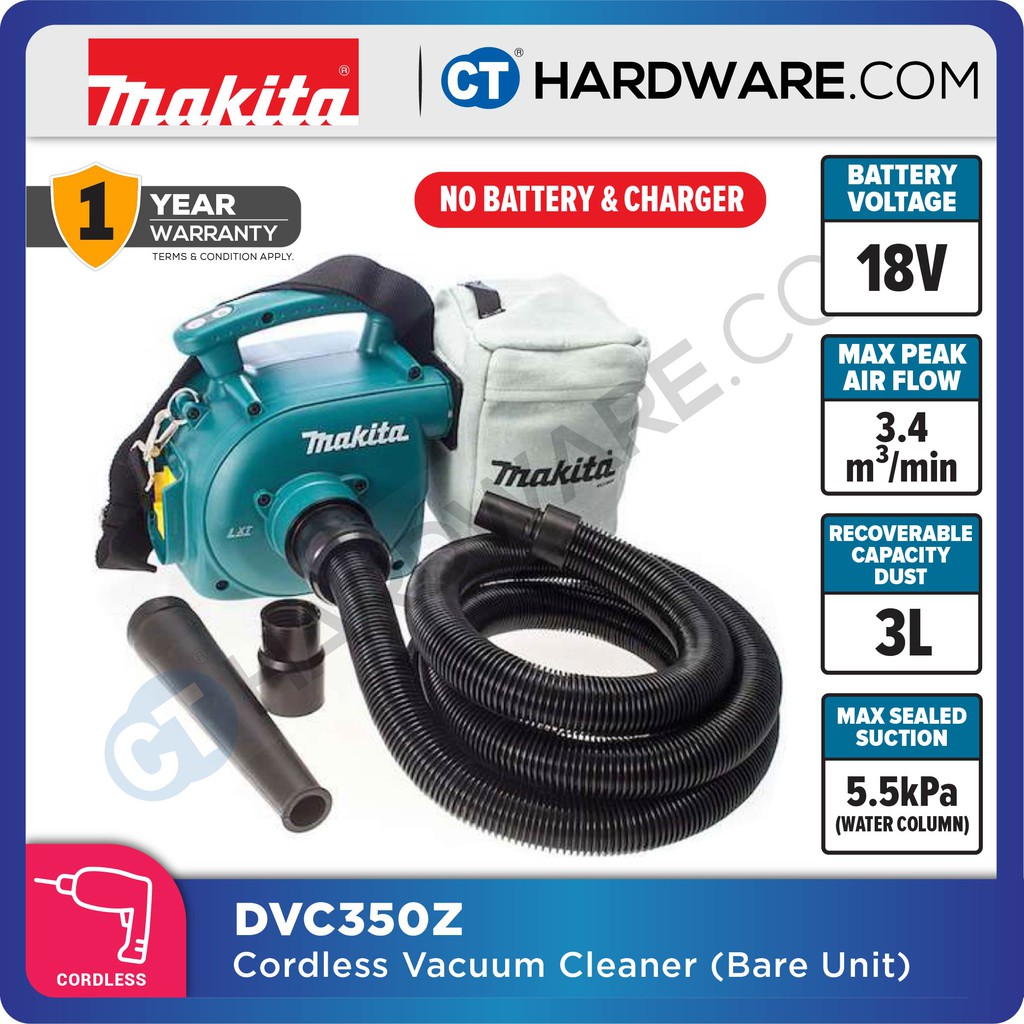 DVC350Z VACUUM CLEANER (LXT SERIES) WITHOUT BATTERY & CHARGER Shopee Malaysia