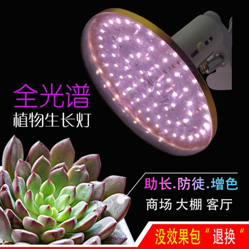 多肉 植物灯 Led 植物生长灯led 上色全光谱家用室内防徒仿太阳光肋长多肉补光灯 Shopee Malaysia