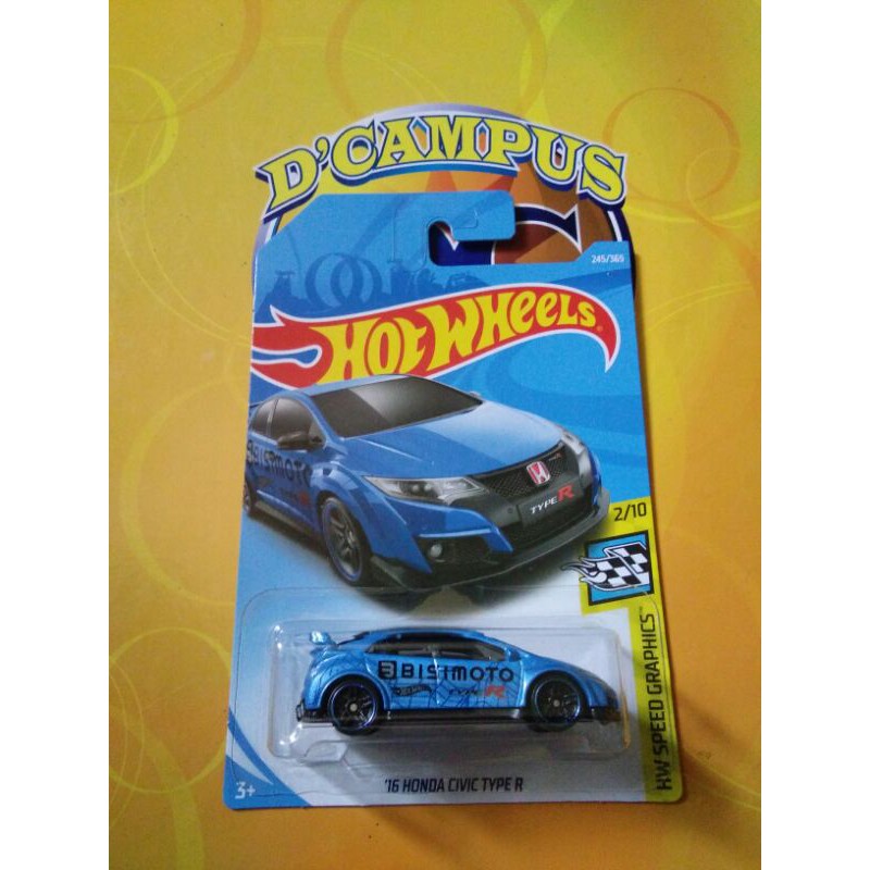 civic type r hotwheels