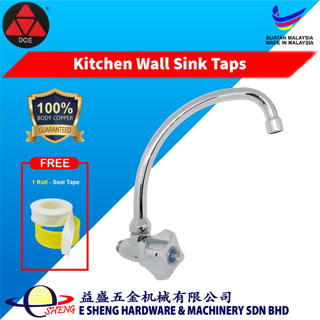 doe-kitchen-wall-sink-taps-de116a-shopee-malaysia