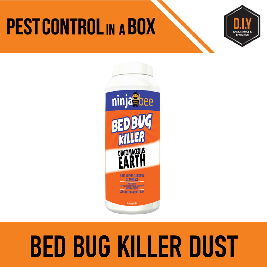 Diatomaceous Earth Bed Bug & Insect Killer Food Grade 80 gram