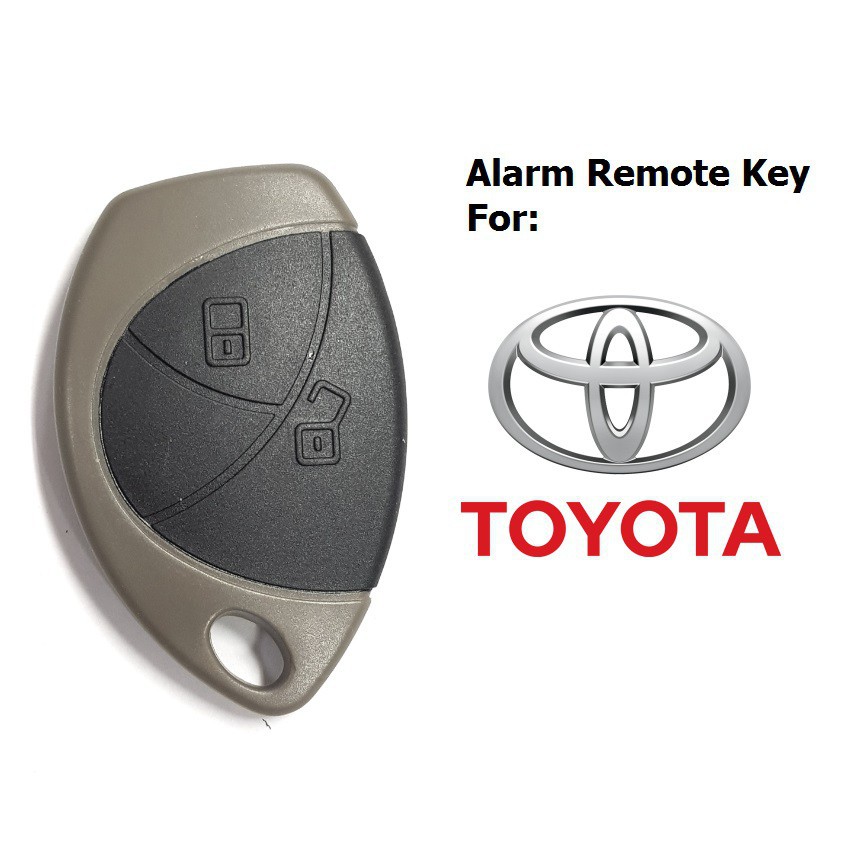 TOYOTA OEM Vios Hilux Vigo Innova 2 Button Car Alarm Remote Control Key Cover Case Cobra T2 1PCS