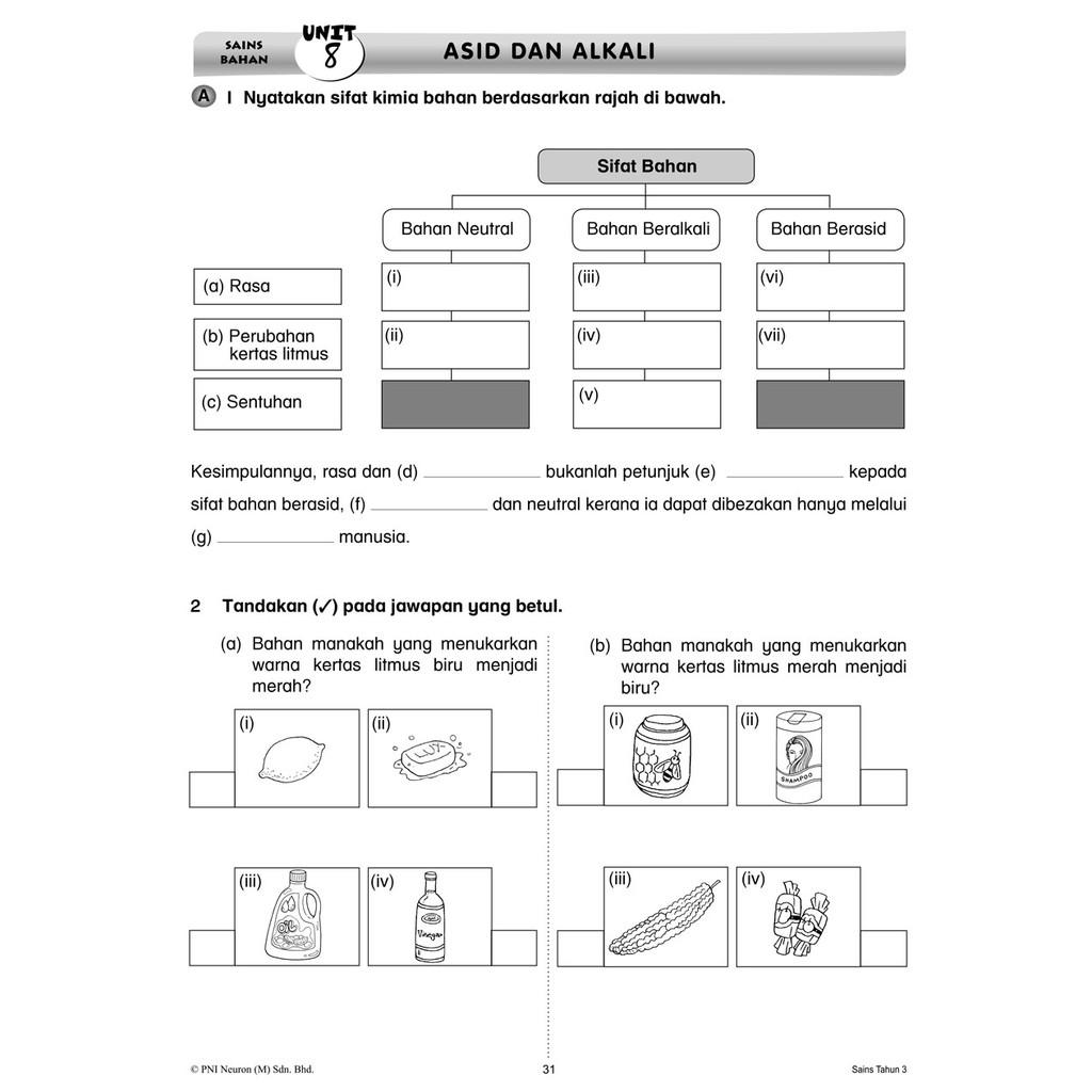 Buku Rampaian Kssr Semakan Sains Tahun 3 Latihan Topikal Nota Shopee Malaysia