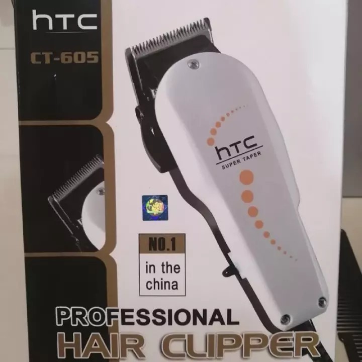 ORIGINAL HTC -CT605 Men's Grooming Professional Hair Clipper Trimmer