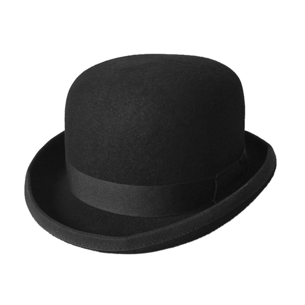 black bowler hat womens