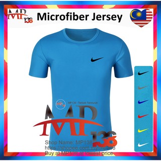 T Shirt Murah Nike's AD400 Microfiber Eyelet Men Jersey Man Baju Kain Jersi Lelaki Women Sport BLUT Tshirt MP138