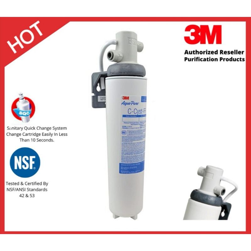 Original 3M AP Easy Cyst FF Food Preparation Water Filter (undersink ...