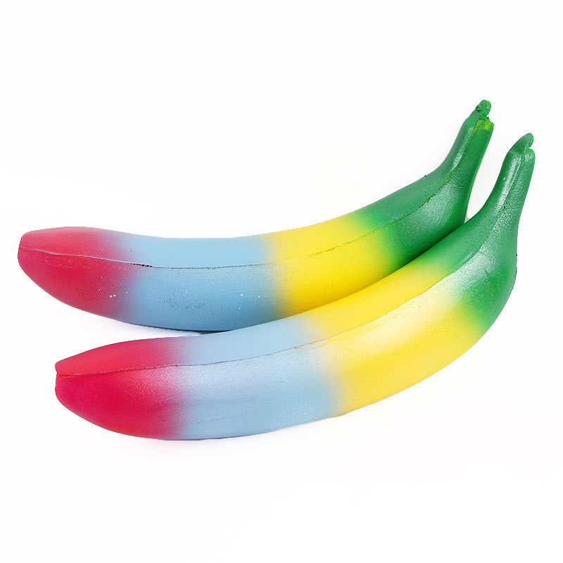 rainbow banana toy