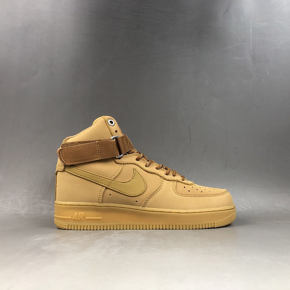 nike air force 1 high black and brown