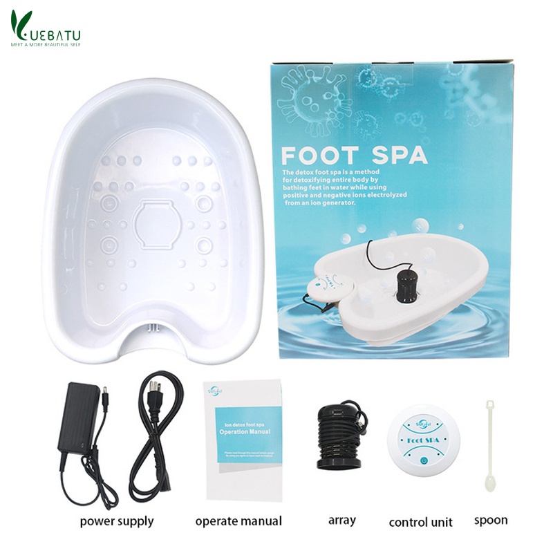 Foot spa Foot bath detoxification hydrogen element with basin Ion Detox