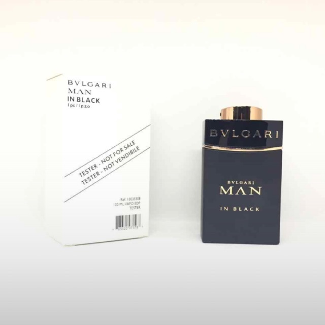 bvlgari man in black tester original