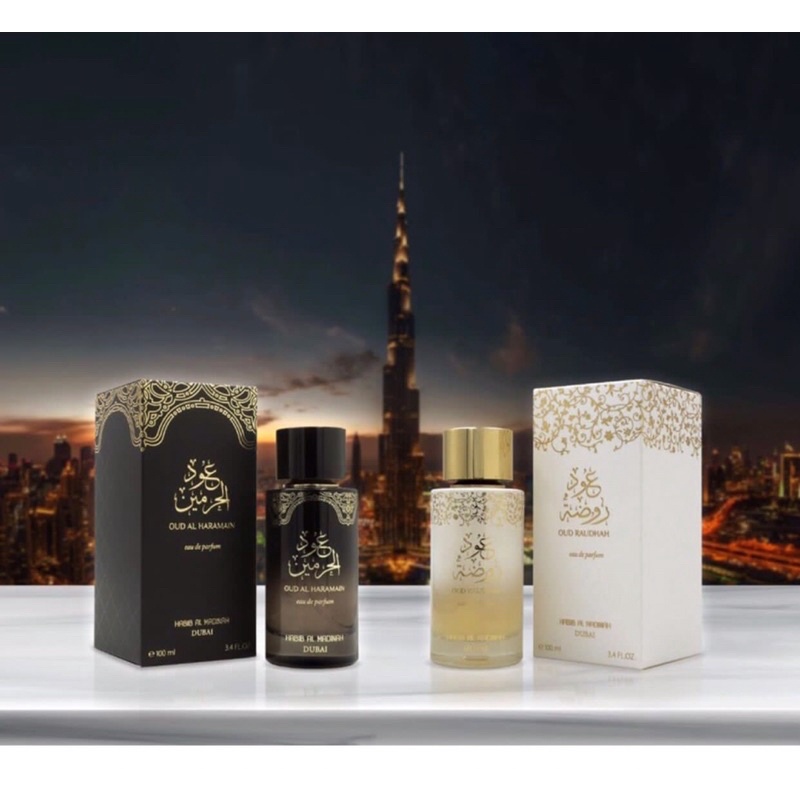 Original Oud Raudhah Perfume & Oud Makkah Al Haramain by Habib Al Madinah (GET FREE GIFT