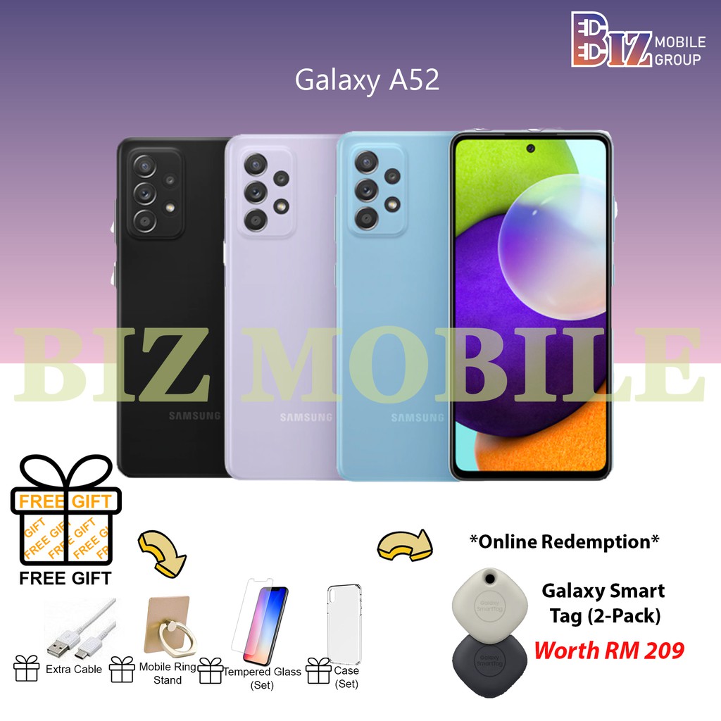 Samsung Galaxy A52 4G / 5G (8GB+256GB) Smartphone | Shopee Malaysia