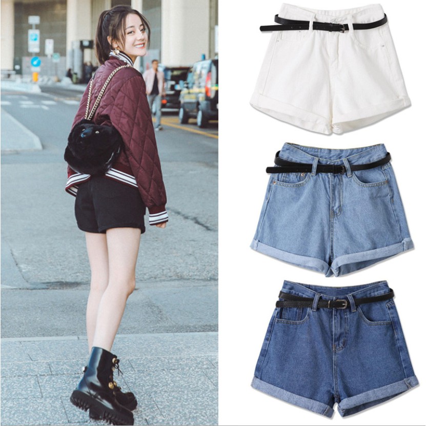 korean style short pants