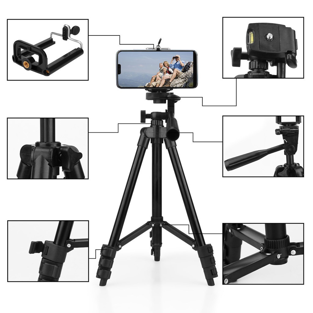 Tripod 3120 Portable Smart Phone Aluminum Leg Camera DSLR | Shopee Malaysia