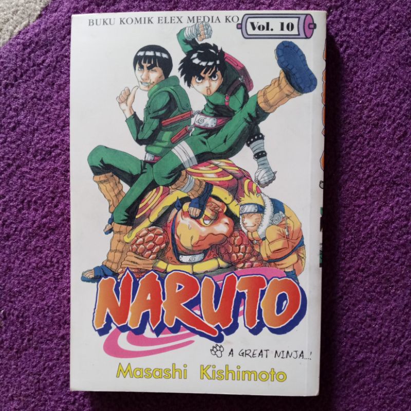 Naruto Vol 10 Comics By Masashi Kishimoto 