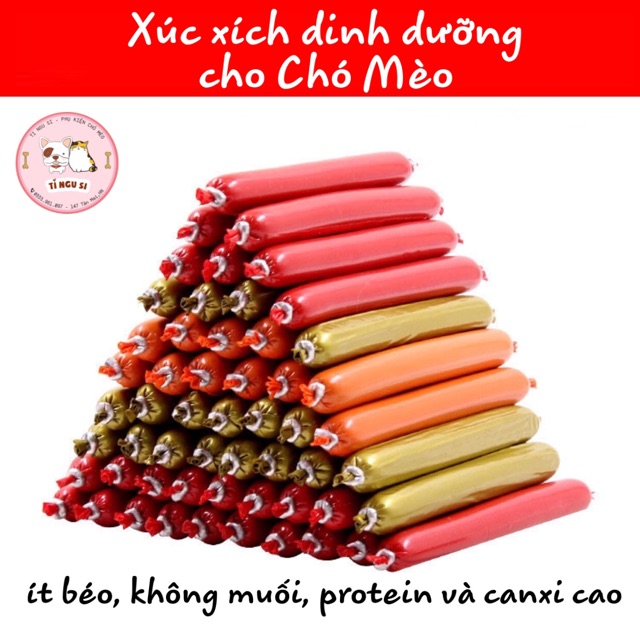 Super cheap instant nutritional sausage for dogs and cats