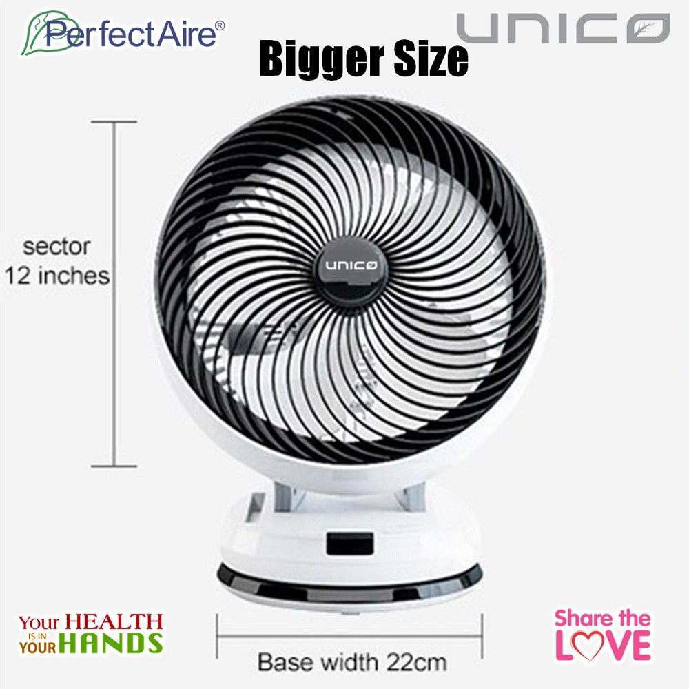 Original Perfectaire Air Circulator Fan Pa988c Unico Shopee Malaysia