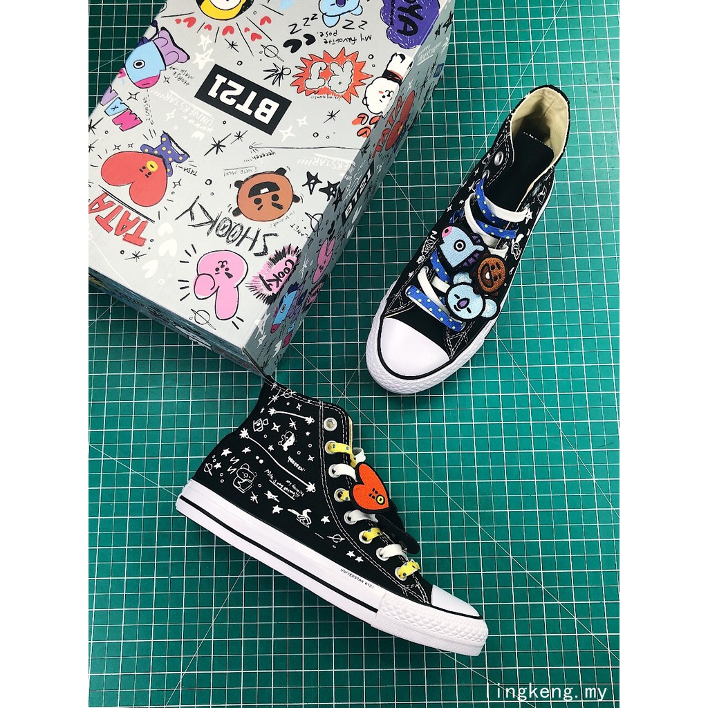 converse and bt21