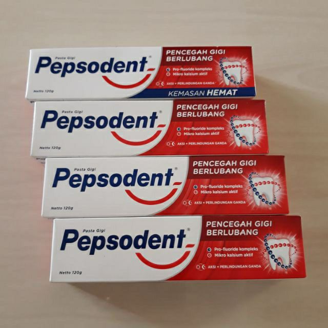 Pepsodent Ubat Gigi Pencegah Gigi Berlubang 120gram Shopee Malaysia