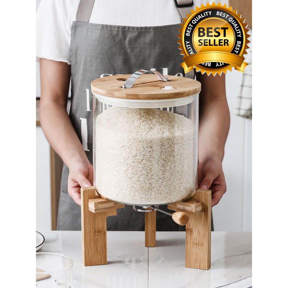 Kitchen Rice Storage Bucket Rice Bucket Rice Storage Container Rice