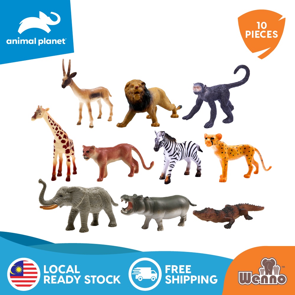 Wenno x Animal Planet Wild Animal Category Learning Educational Plastic  Toys for kids Mainan Budak Perempuan | Shopee Malaysia
