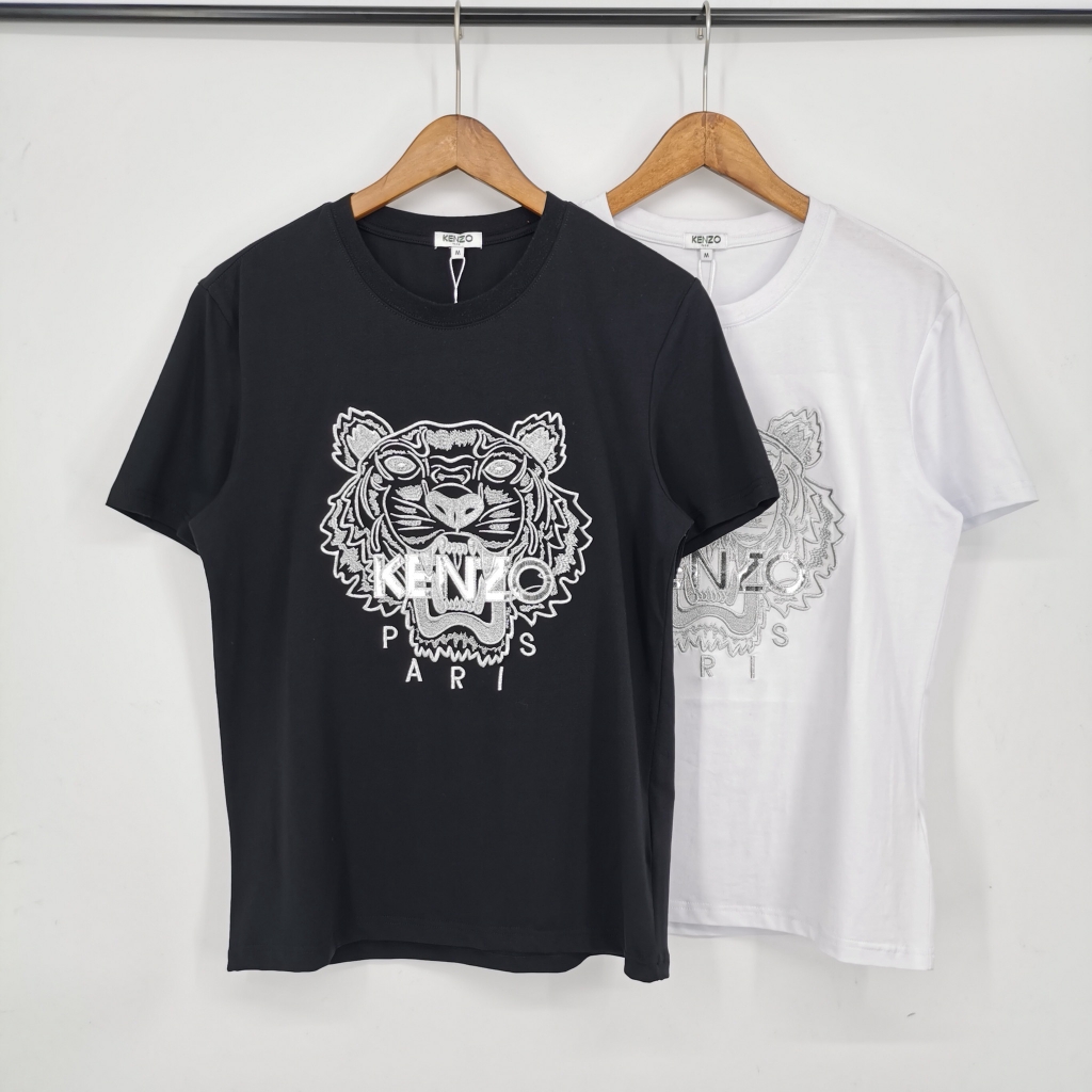 kenzo tiger head t shirt