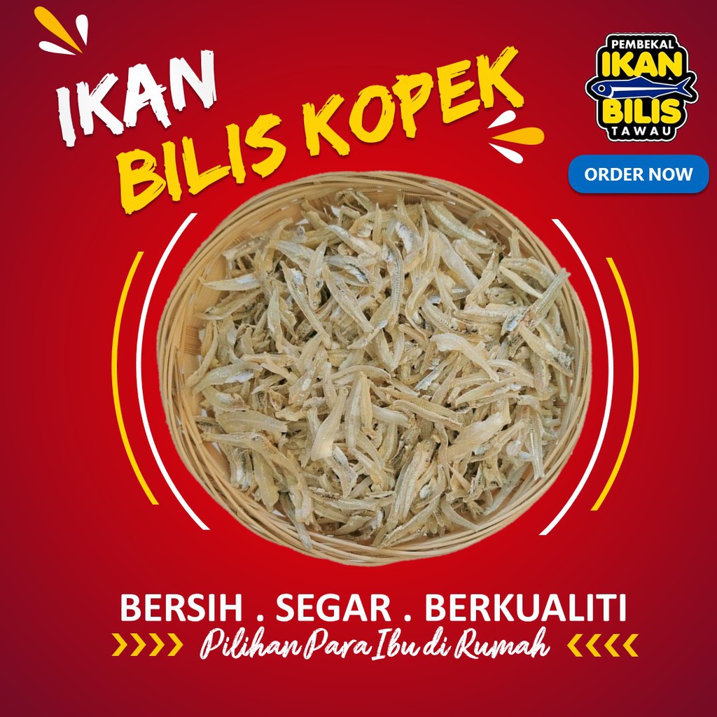 Ikan Bilis Kopek Tawau Gred A | Shopee Malaysia