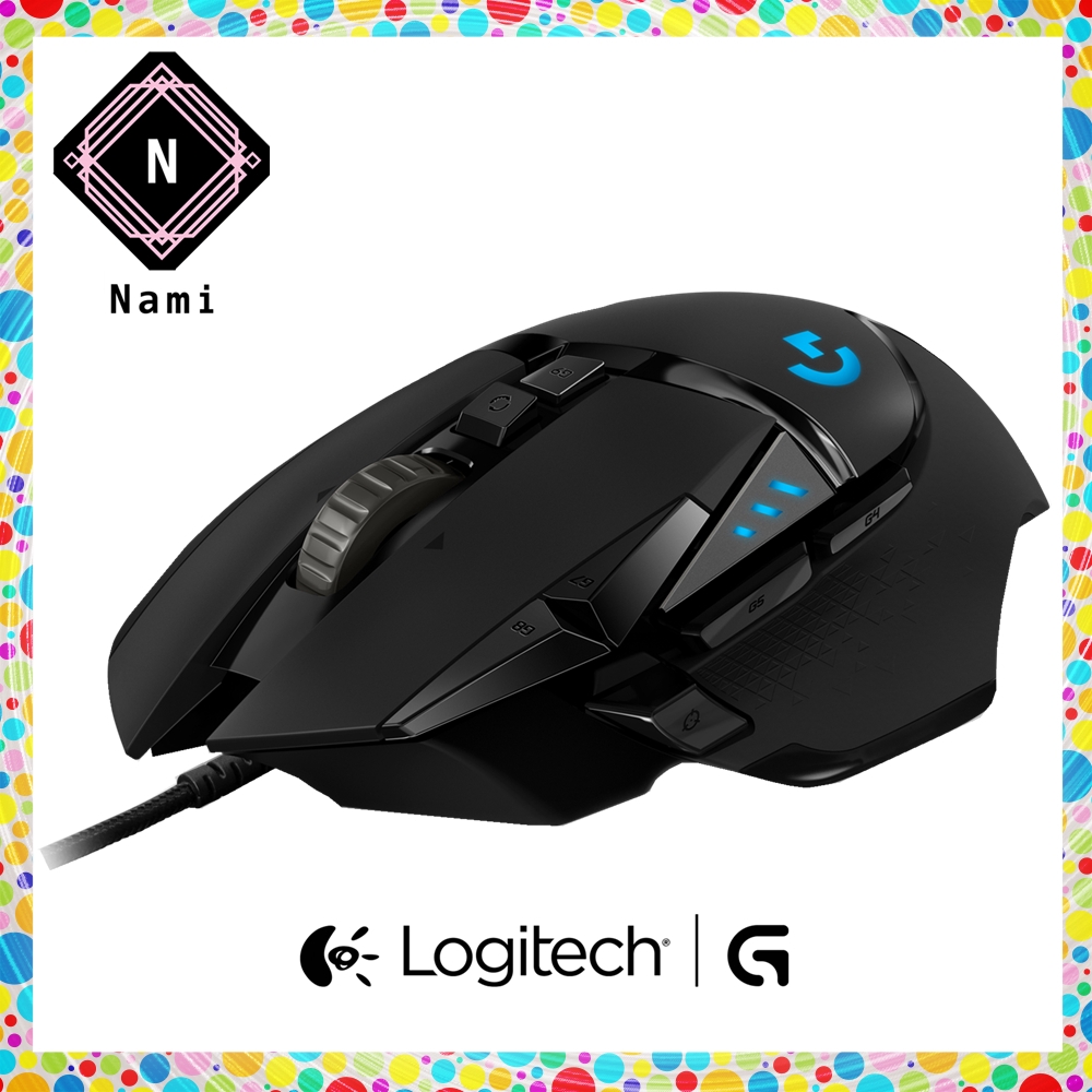 Logitech G502 HERO High Performance Gaming Mouse (Carton Box packing ...