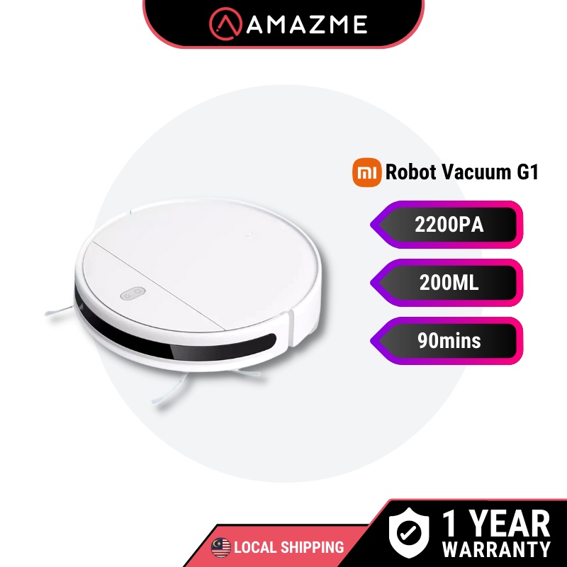 Xiaomi Mi Smart Robot Vacuum Cleaner Essential G1 2200pa Sweep + Mop WiFi Clean Mi Home APP