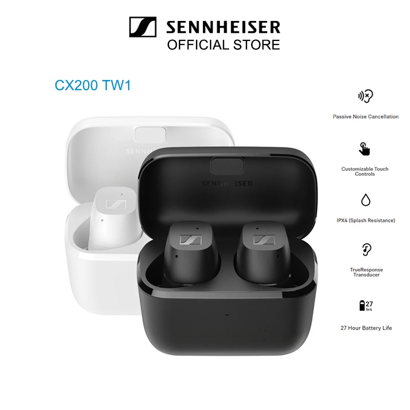 Sennheiser Original CX True Wireless Earbuds - Bluetooth Earbud - CX200TW1