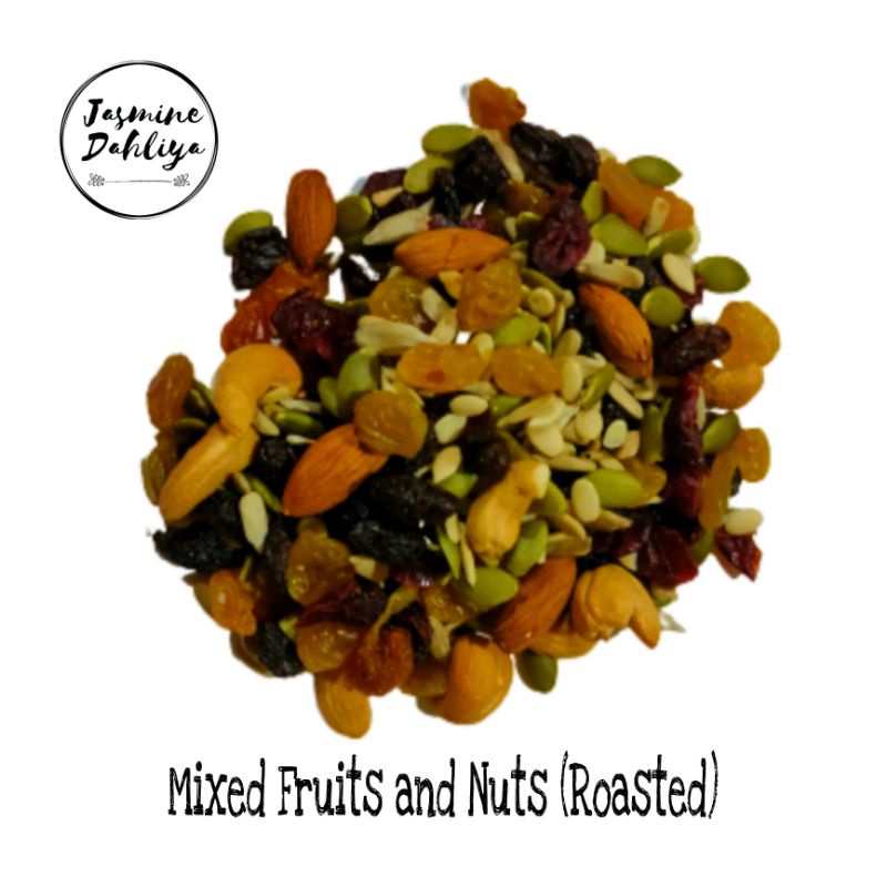 Healthy Mix Fruits and Nuts Roasted (500 gram) Shopee Malaysia