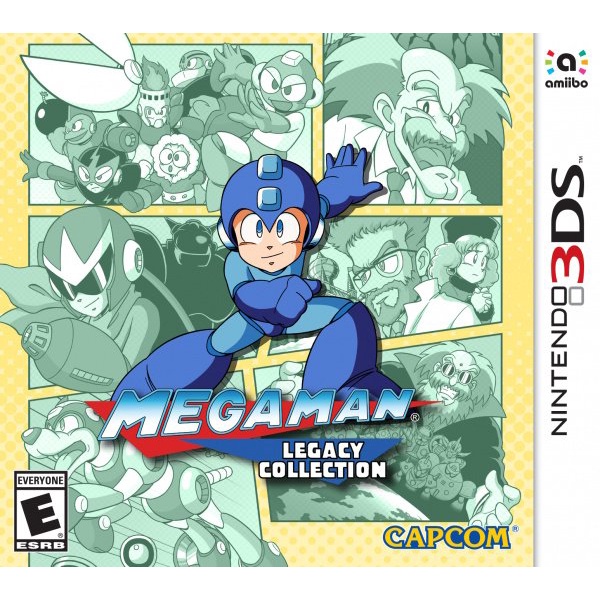 [Nintendo 3DS Cia Game] Megaman Legacy Collection (USA) Shopee Malaysia