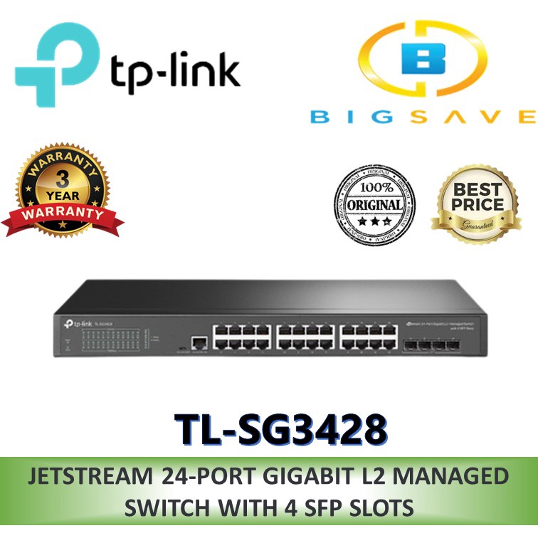 販売期間 限定のお得なタイムセール TP-Link TL-SG3424P JetStream 24