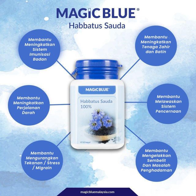 Magic blue habbatussauda