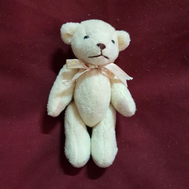 Authentic Tiny Studios Teddy Bear Plush Bag Hanger