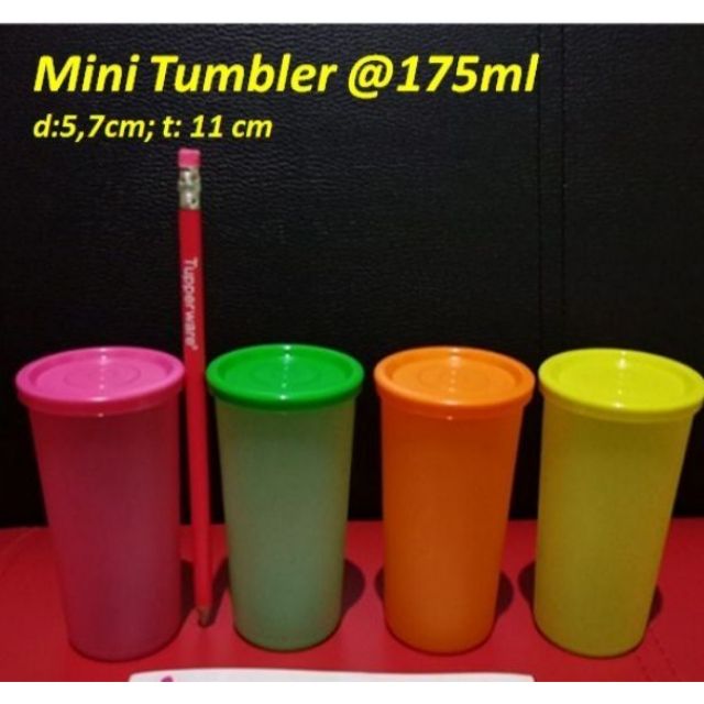 Tupperware  mini tumbler set 6pcs/ set 4 pcs